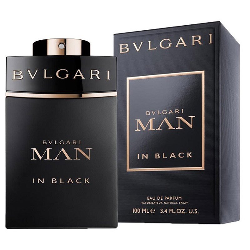 man in black